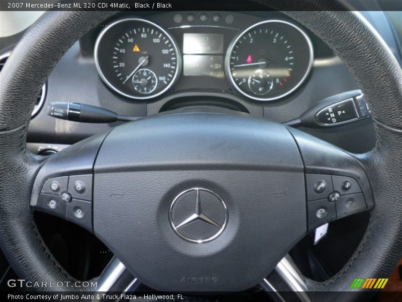 Black / Black 2007 Mercedes-Benz ML 320 CDI 4Matic