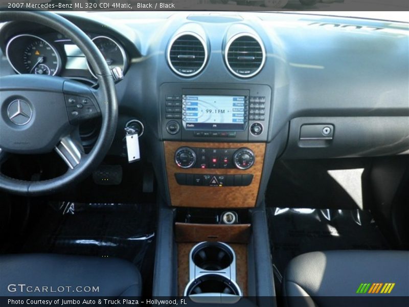 Black / Black 2007 Mercedes-Benz ML 320 CDI 4Matic