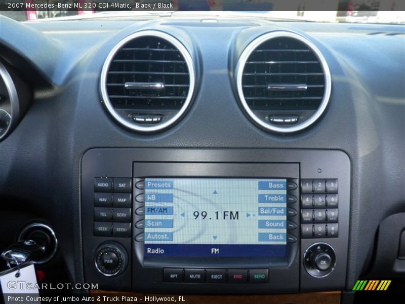 Black / Black 2007 Mercedes-Benz ML 320 CDI 4Matic