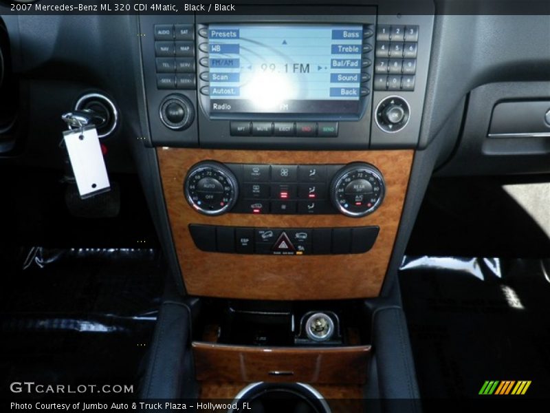 Black / Black 2007 Mercedes-Benz ML 320 CDI 4Matic