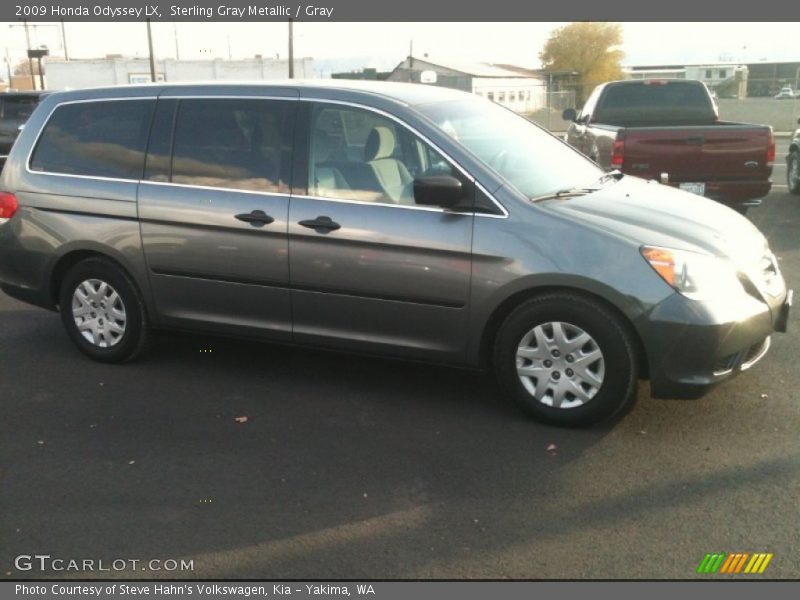 Sterling Gray Metallic / Gray 2009 Honda Odyssey LX