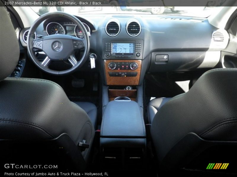 Black / Black 2007 Mercedes-Benz ML 320 CDI 4Matic