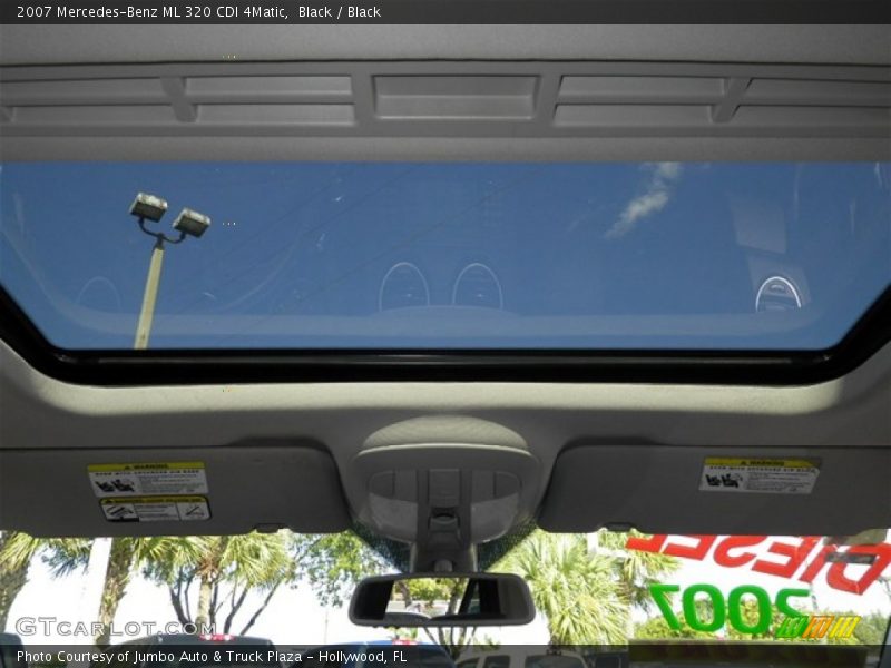 Black / Black 2007 Mercedes-Benz ML 320 CDI 4Matic