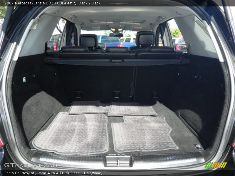 Black / Black 2007 Mercedes-Benz ML 320 CDI 4Matic