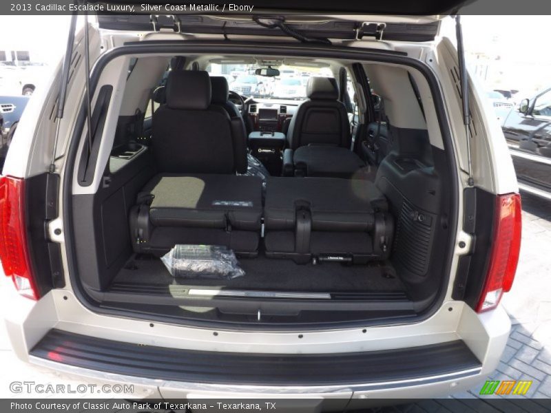 Silver Coast Metallic / Ebony 2013 Cadillac Escalade Luxury