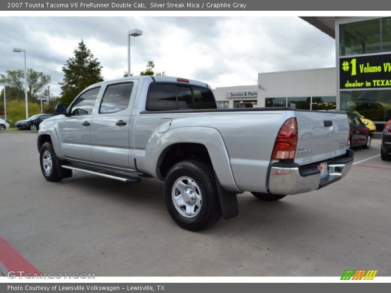 Silver Streak Mica / Graphite Gray 2007 Toyota Tacoma V6 PreRunner Double Cab