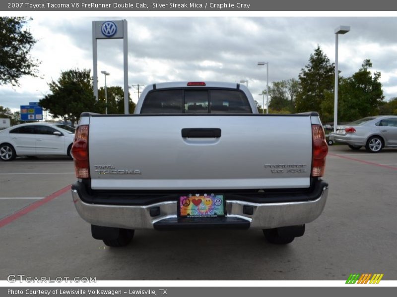 Silver Streak Mica / Graphite Gray 2007 Toyota Tacoma V6 PreRunner Double Cab