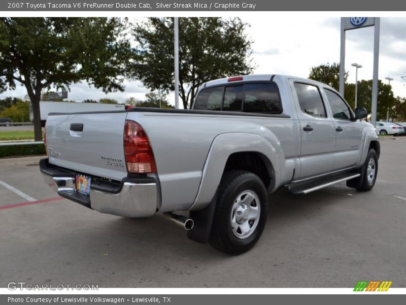 Silver Streak Mica / Graphite Gray 2007 Toyota Tacoma V6 PreRunner Double Cab