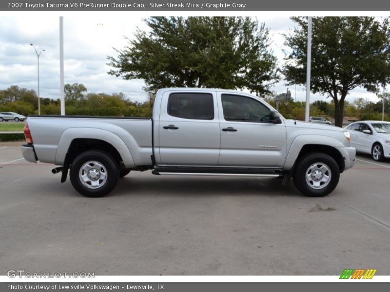 Silver Streak Mica / Graphite Gray 2007 Toyota Tacoma V6 PreRunner Double Cab