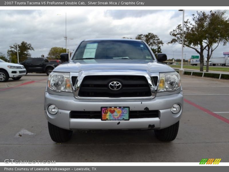 Silver Streak Mica / Graphite Gray 2007 Toyota Tacoma V6 PreRunner Double Cab