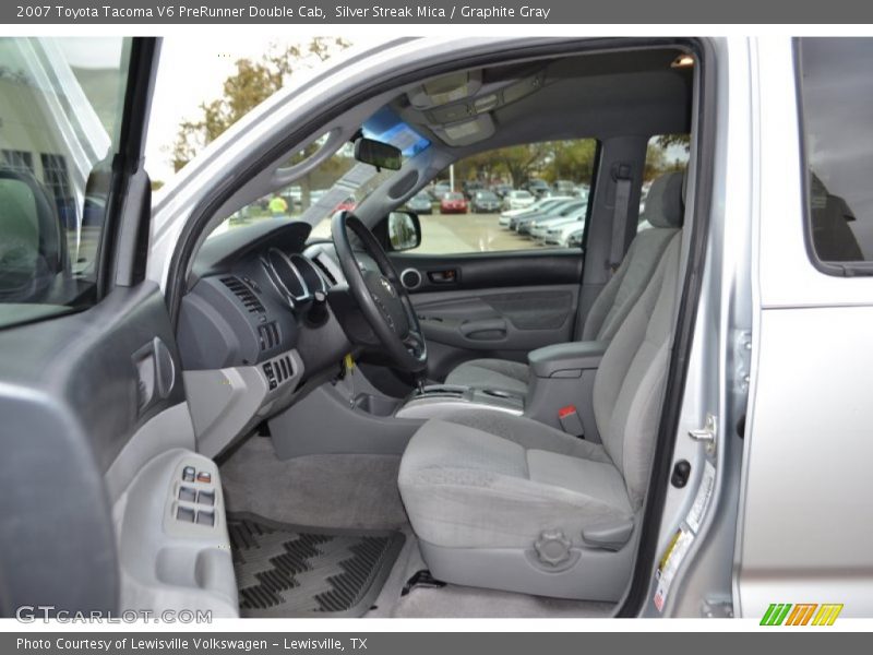 Silver Streak Mica / Graphite Gray 2007 Toyota Tacoma V6 PreRunner Double Cab