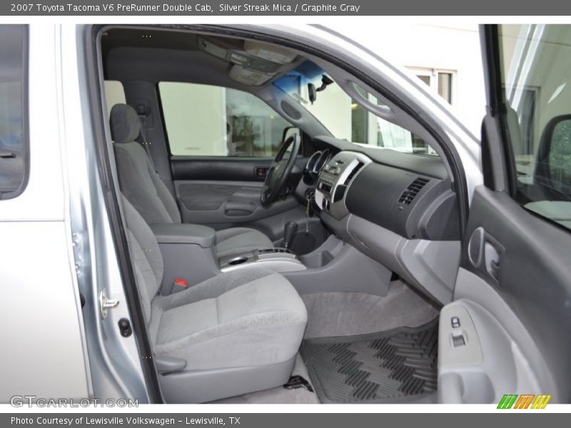 Silver Streak Mica / Graphite Gray 2007 Toyota Tacoma V6 PreRunner Double Cab