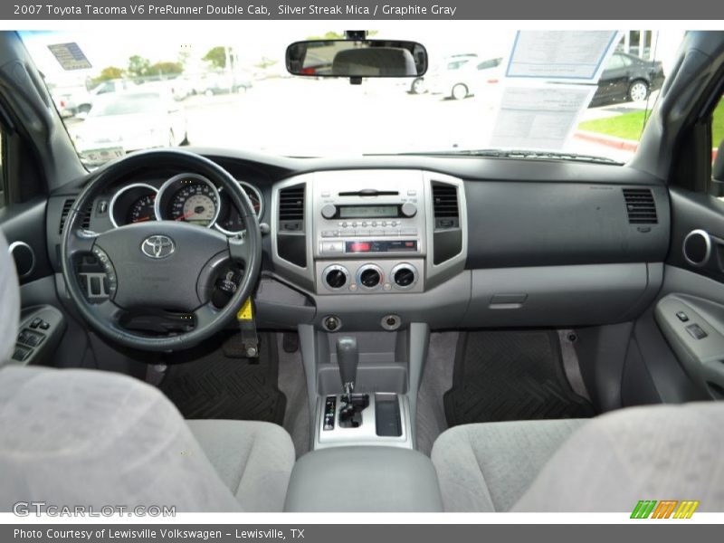Silver Streak Mica / Graphite Gray 2007 Toyota Tacoma V6 PreRunner Double Cab