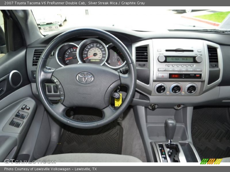 Silver Streak Mica / Graphite Gray 2007 Toyota Tacoma V6 PreRunner Double Cab