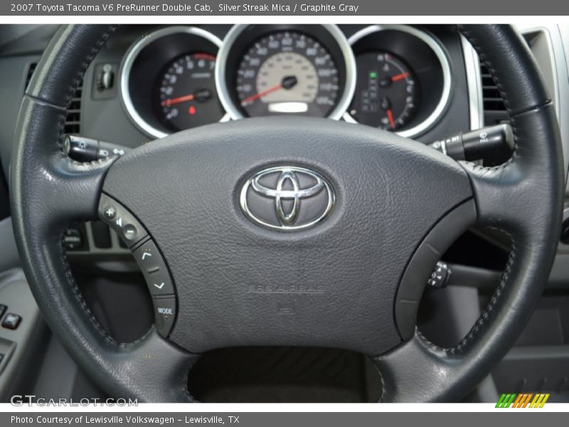 Silver Streak Mica / Graphite Gray 2007 Toyota Tacoma V6 PreRunner Double Cab