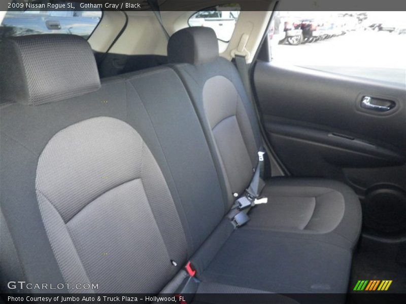 Gotham Gray / Black 2009 Nissan Rogue SL