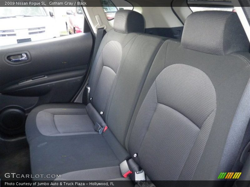 Gotham Gray / Black 2009 Nissan Rogue SL