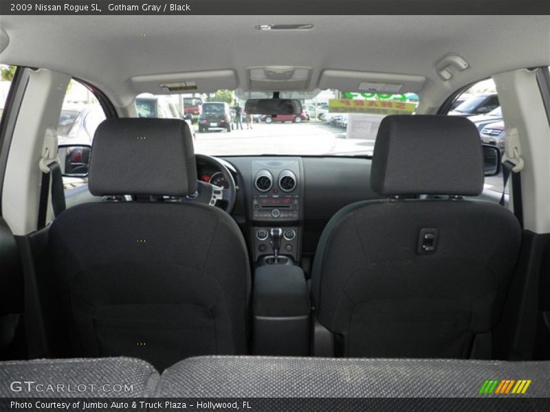 Gotham Gray / Black 2009 Nissan Rogue SL