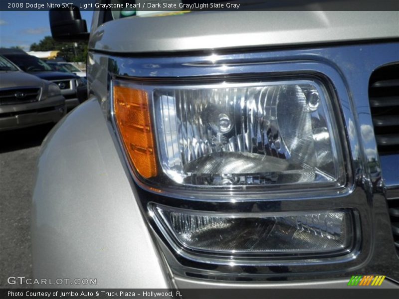 Light Graystone Pearl / Dark Slate Gray/Light Slate Gray 2008 Dodge Nitro SXT