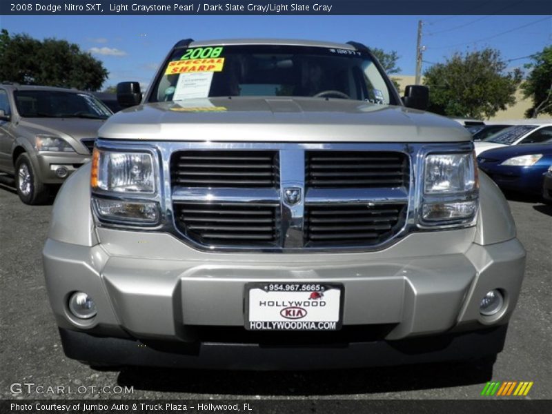 Light Graystone Pearl / Dark Slate Gray/Light Slate Gray 2008 Dodge Nitro SXT