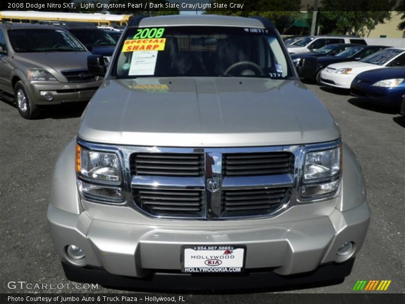 Light Graystone Pearl / Dark Slate Gray/Light Slate Gray 2008 Dodge Nitro SXT