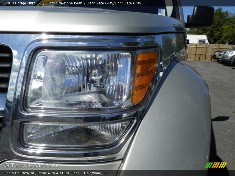 Light Graystone Pearl / Dark Slate Gray/Light Slate Gray 2008 Dodge Nitro SXT