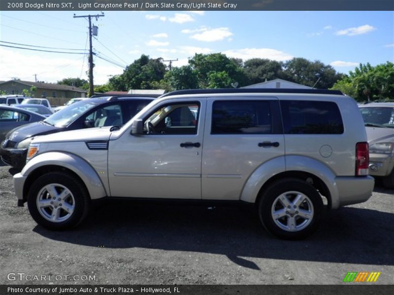 Light Graystone Pearl / Dark Slate Gray/Light Slate Gray 2008 Dodge Nitro SXT