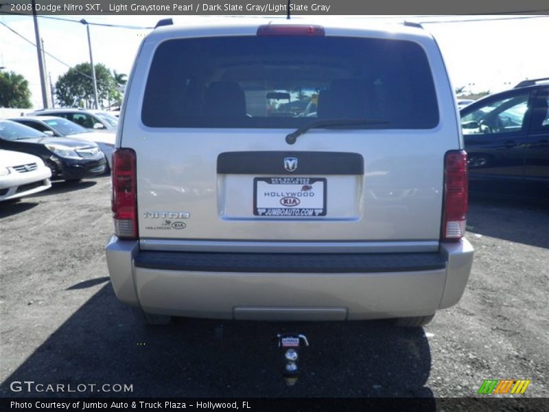 Light Graystone Pearl / Dark Slate Gray/Light Slate Gray 2008 Dodge Nitro SXT