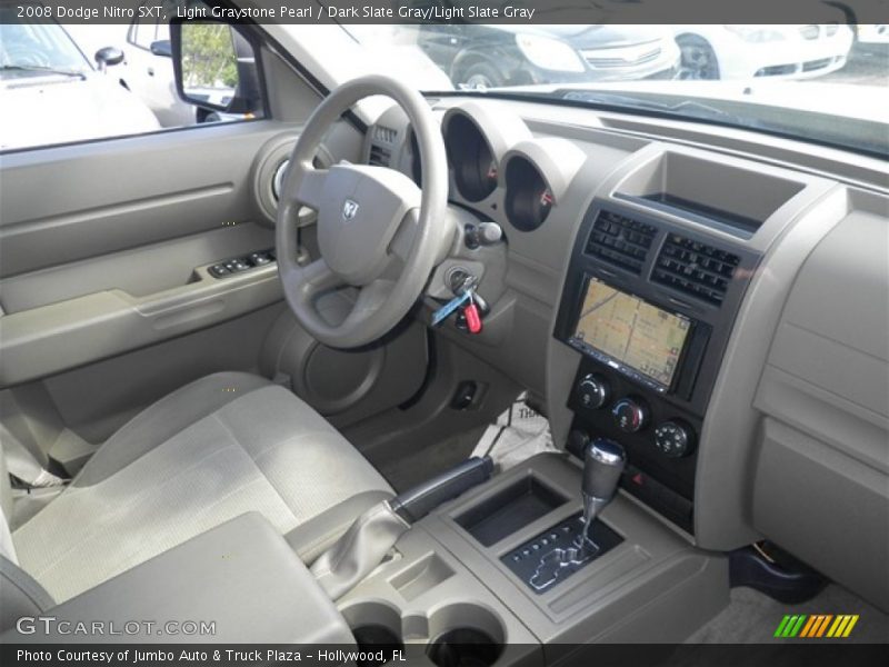 Light Graystone Pearl / Dark Slate Gray/Light Slate Gray 2008 Dodge Nitro SXT