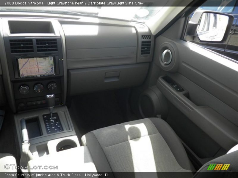 Light Graystone Pearl / Dark Slate Gray/Light Slate Gray 2008 Dodge Nitro SXT
