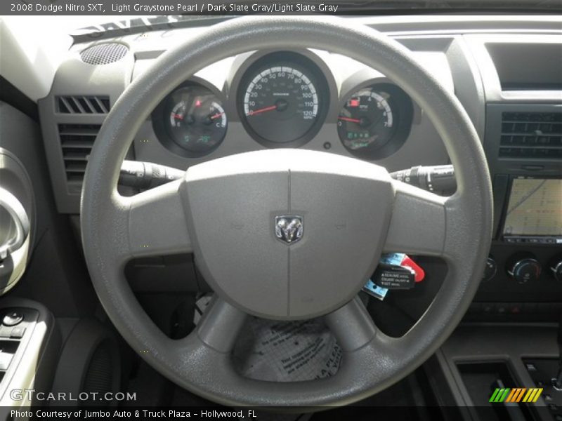 Light Graystone Pearl / Dark Slate Gray/Light Slate Gray 2008 Dodge Nitro SXT