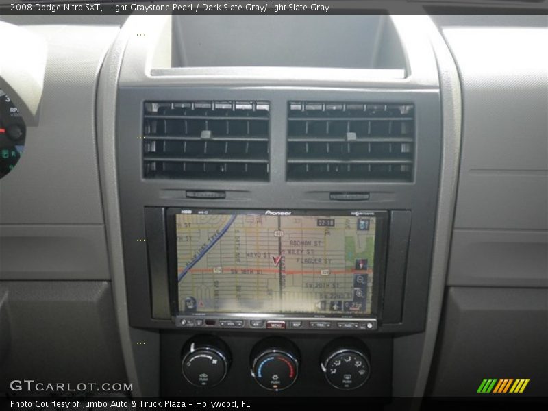 Light Graystone Pearl / Dark Slate Gray/Light Slate Gray 2008 Dodge Nitro SXT