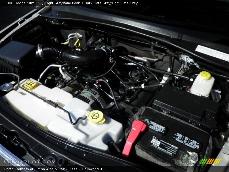 Light Graystone Pearl / Dark Slate Gray/Light Slate Gray 2008 Dodge Nitro SXT