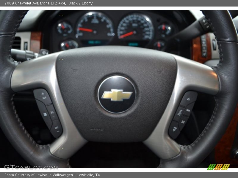 Black / Ebony 2009 Chevrolet Avalanche LTZ 4x4