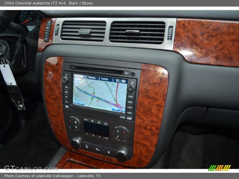 Navigation of 2009 Avalanche LTZ 4x4