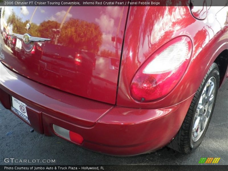 Inferno Red Crystal Pearl / Pastel Pebble Beige 2006 Chrysler PT Cruiser Touring Convertible