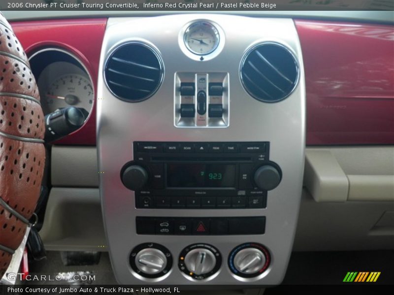 Inferno Red Crystal Pearl / Pastel Pebble Beige 2006 Chrysler PT Cruiser Touring Convertible