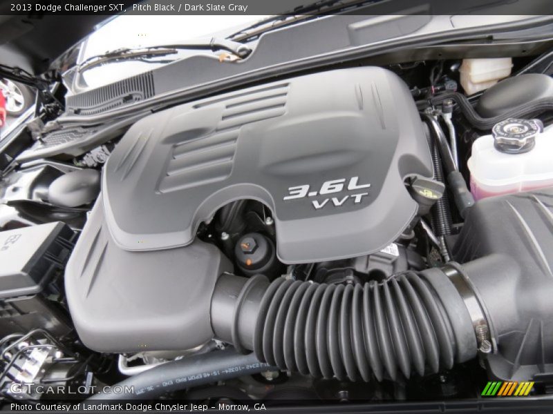 Pitch Black / Dark Slate Gray 2013 Dodge Challenger SXT