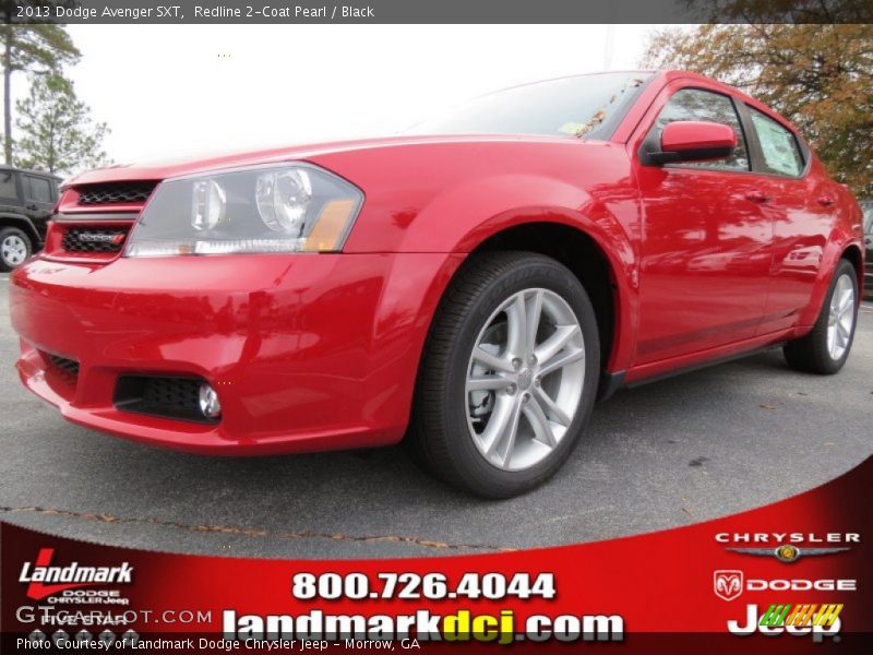 Redline 2-Coat Pearl / Black 2013 Dodge Avenger SXT