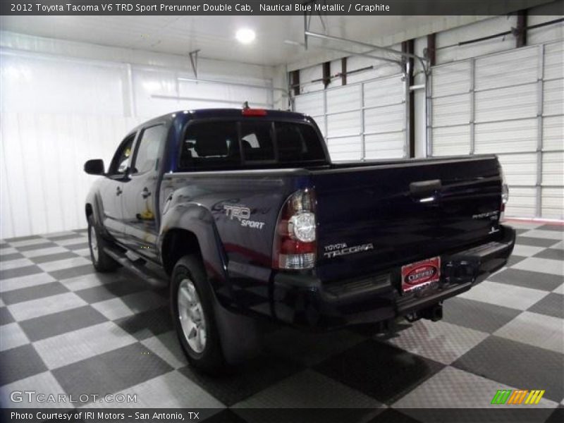 Nautical Blue Metallic / Graphite 2012 Toyota Tacoma V6 TRD Sport Prerunner Double Cab