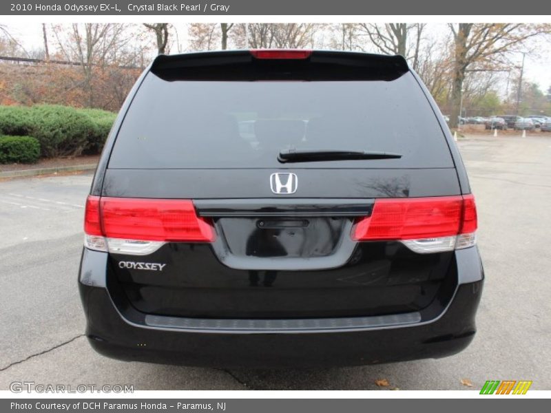 Crystal Black Pearl / Gray 2010 Honda Odyssey EX-L