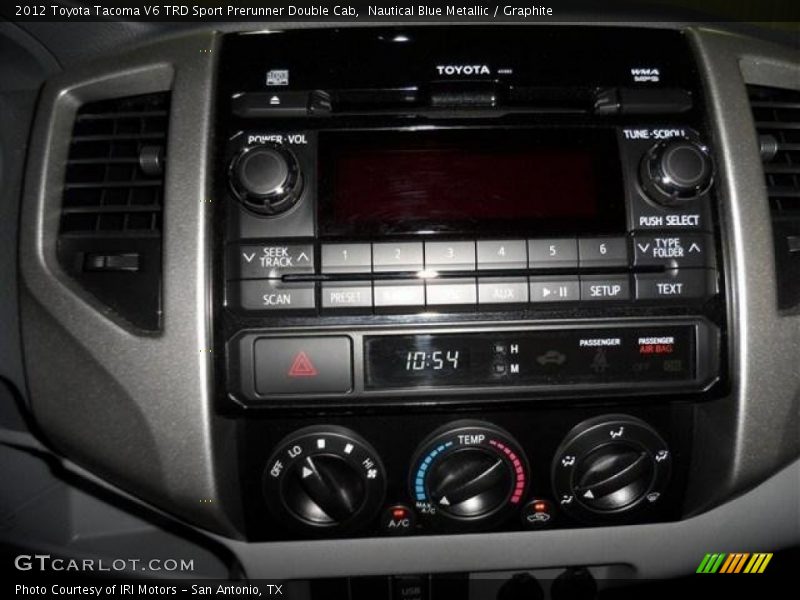 Nautical Blue Metallic / Graphite 2012 Toyota Tacoma V6 TRD Sport Prerunner Double Cab