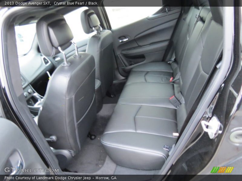 Crystal Blue Pearl / Black 2013 Dodge Avenger SXT