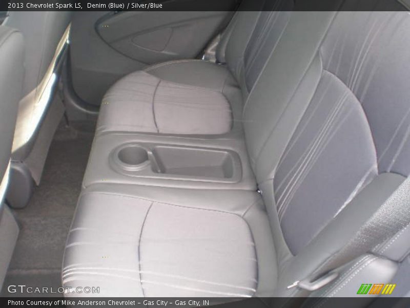 Denim (Blue) / Silver/Blue 2013 Chevrolet Spark LS
