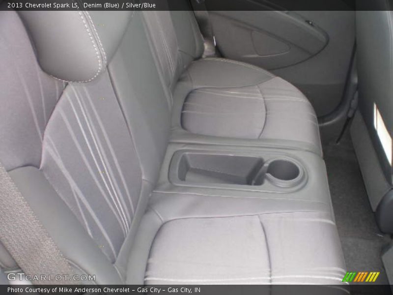 Denim (Blue) / Silver/Blue 2013 Chevrolet Spark LS