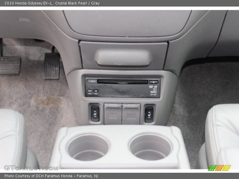Crystal Black Pearl / Gray 2010 Honda Odyssey EX-L