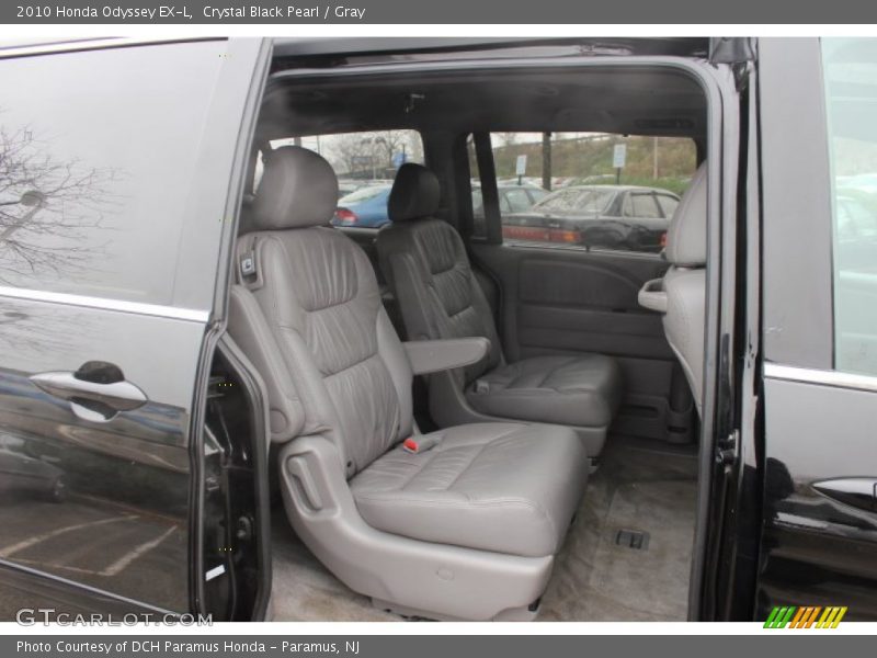 Crystal Black Pearl / Gray 2010 Honda Odyssey EX-L