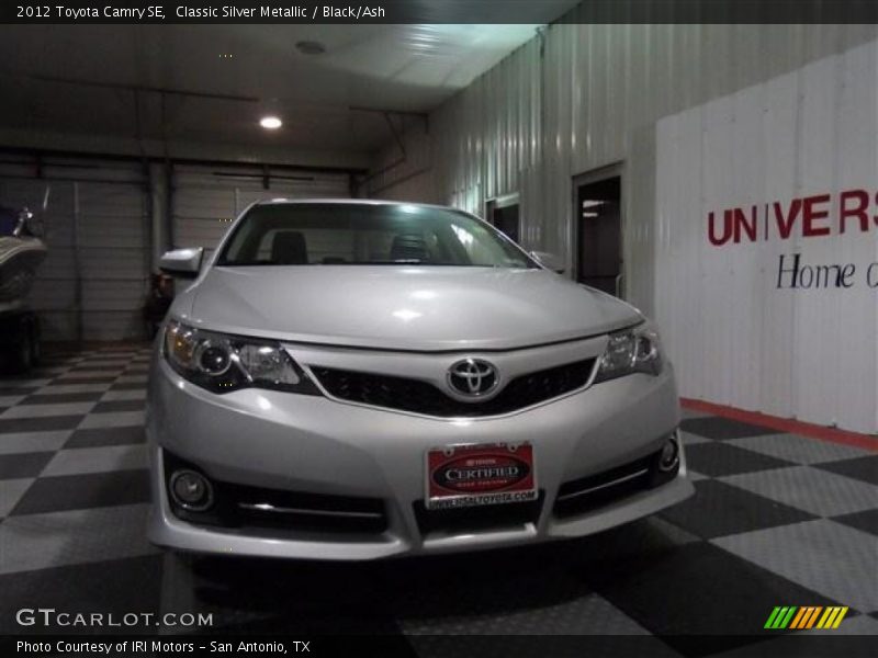 Classic Silver Metallic / Black/Ash 2012 Toyota Camry SE