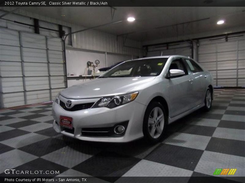 Classic Silver Metallic / Black/Ash 2012 Toyota Camry SE