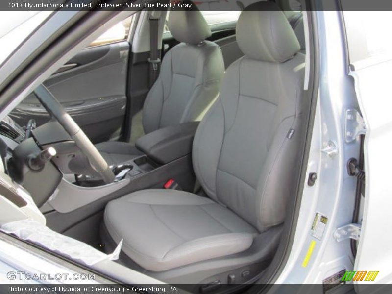 Iridescent Silver Blue Pearl / Gray 2013 Hyundai Sonata Limited